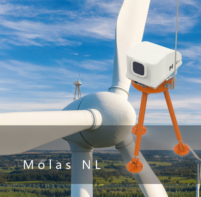 Bankfähiger Wind Lidar an Land gleichzeitig 10 Abstands-Schichten messen und ausgeben