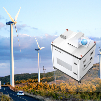 Lange Reichweite Wind-Lidar mit 15 km Aufnahmeweite und breiter vertikaler Reichweite von -10° bis 190°