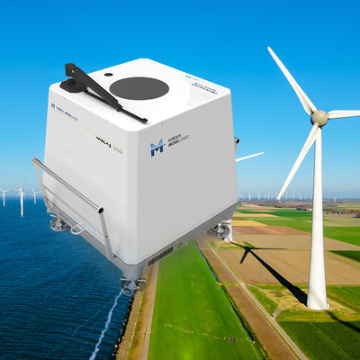 1Hz Probenahmerate Offshore Wind Lidar Fernwindmessgerät für Windgeschwindigkeitsbereich 0-75m/s