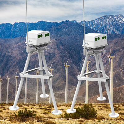 IP65-zertifiziertes Lidar mit Nagel, das eine Reichweite von 70 bis 750 m bietet NL750 und ein optisches Gewicht von 17,5 Kilogramm