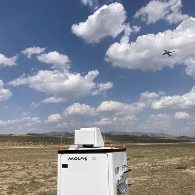 Höhen-Doppler-Wind Lidar 1kW 3500m 5-18 Monate Datenspeicherungs-