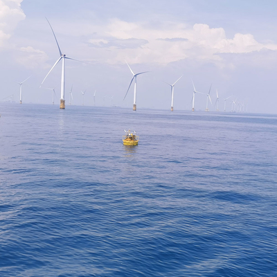 Wind-Maß Durchmessers 5m, das Positionierungsgenauigkeit Lidar-System-0.5m schwimmt