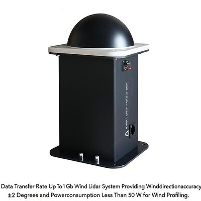 kaufen Datenübertragungsgeschwindigkeit bis zu 1 Gb/s Wind-Lidar-System mit Windrichtungsgenauigkeit von ±2 Grad und Stromverbrauch von weniger als 50 W für die Windprofilierung online manufacture