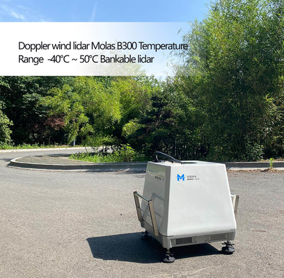 Bankfähige Temperaturspanne -40℃ | 50℃ Doppler-Wind Lidar-Molas-B300