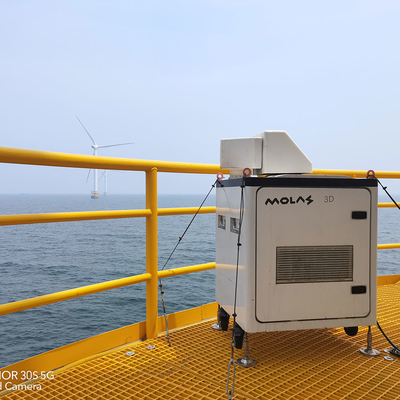Wind-Ressourcen-Maß Lidar Miet für Windpark