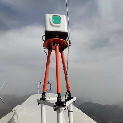 Zeit von simultanen Maß-Strecken Flug Wind Lidar-Molas-NL 10