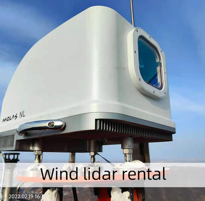Miet-50-200m Maß-Wind Lidar 4hz probieren Windgeschwindigkeit der Frequenz--50~50m/S