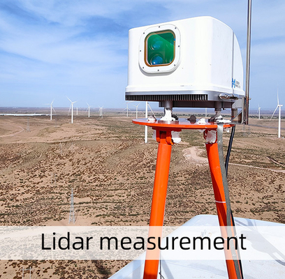 50m-200m/400m/750m Vektor Lidar-Wind-Maß-Wind-Feld-Gerät