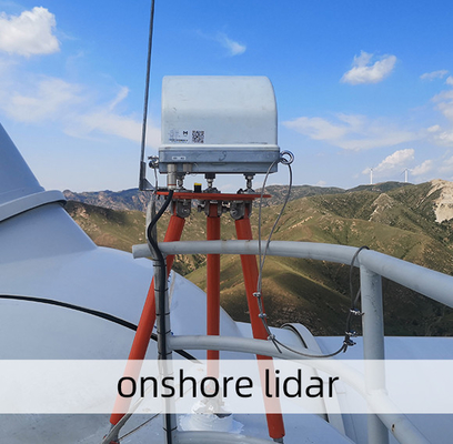 Nl400 4 Strahlen 400m Wind Iris Lidar 0,1m/S 0,5° Genauigkeit Vermietung