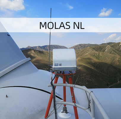 10 Schicht-Abstands-Maß-Wind-Iris Lidar For Onshore Wind-Turbinen