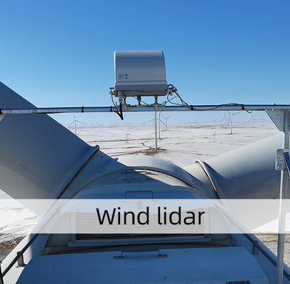 4-Strahl-Doppler-Wind-Lidar-Verleih Eolos Molas Nl ±0,5° Richtungsgenauigkeit