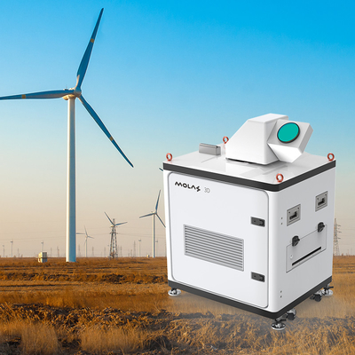 Langstrecken-Doppler-Wind-Lidar mit hoher Präzision IP65-Scan und 15 km Reichweite