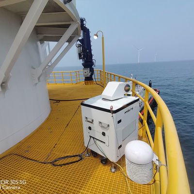 Profibus DP-Wind 3D Lidar-Radialwind-Drehzahlmessungs-Genauigkeit 0.1m/S